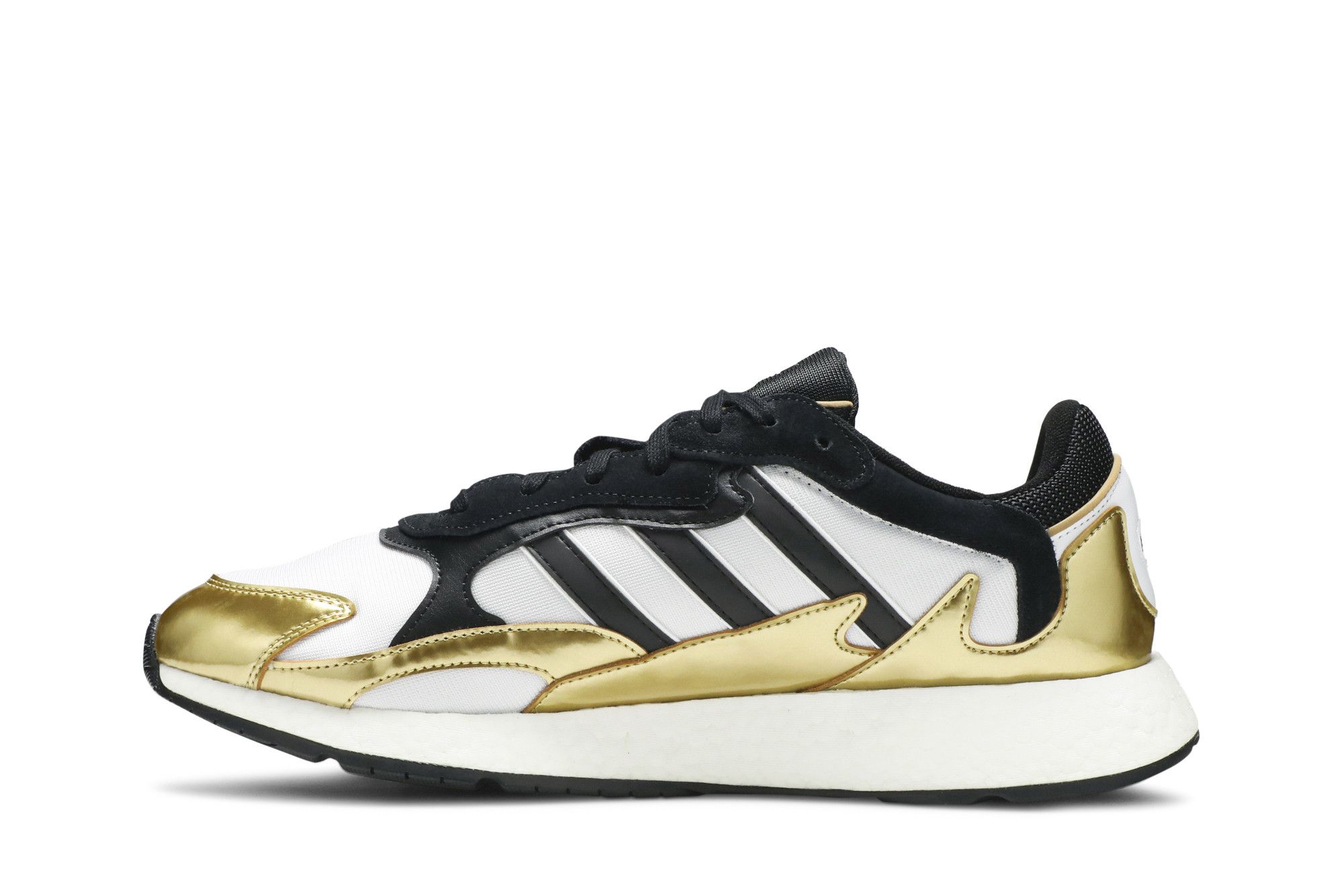 Buy Tresc Run Black Metallic Gold EG5661 GOAT UK