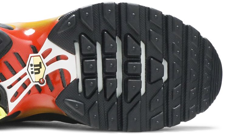 Nike Air Max Plus GS Black Habanero Red