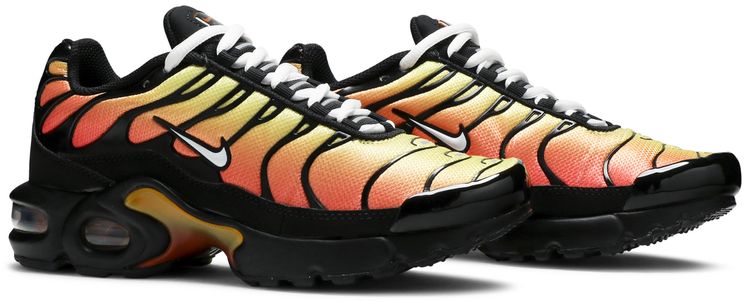 Nike Air Max Plus GS Black Habanero Red