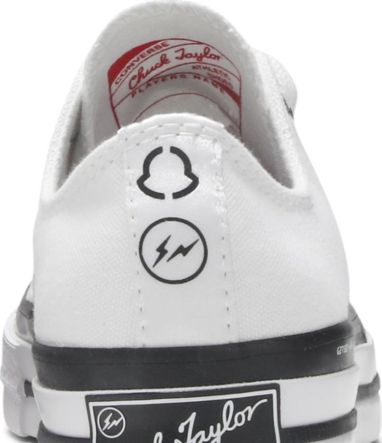 Fragment Design x Moncler x Chuck 70 Low White