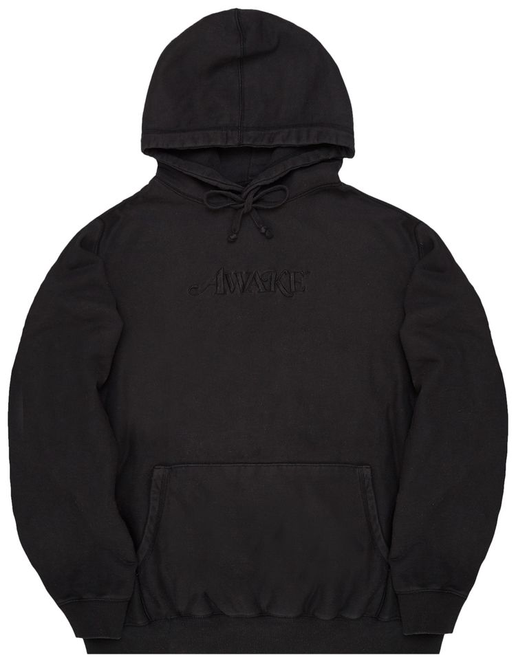 Awake NY Classic Logo Hoodie Black
