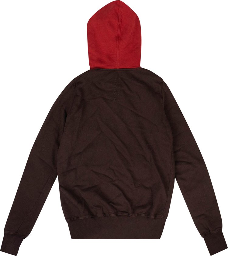 Rick Owens DRKSHDW Zip Up Hoodie AmberCherry