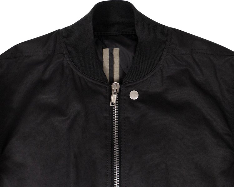 Rick Owens DRKSHDW Flight Quilted Bomber Jacket Black