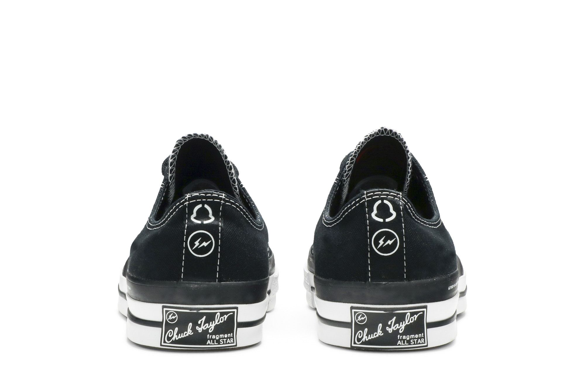 Buy Fragment Design x Moncler x Converse Chuck 70 Low 'Black