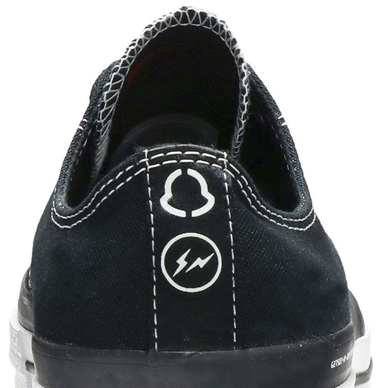 Fragment Design x Moncler x Converse Chuck 70 Low Black