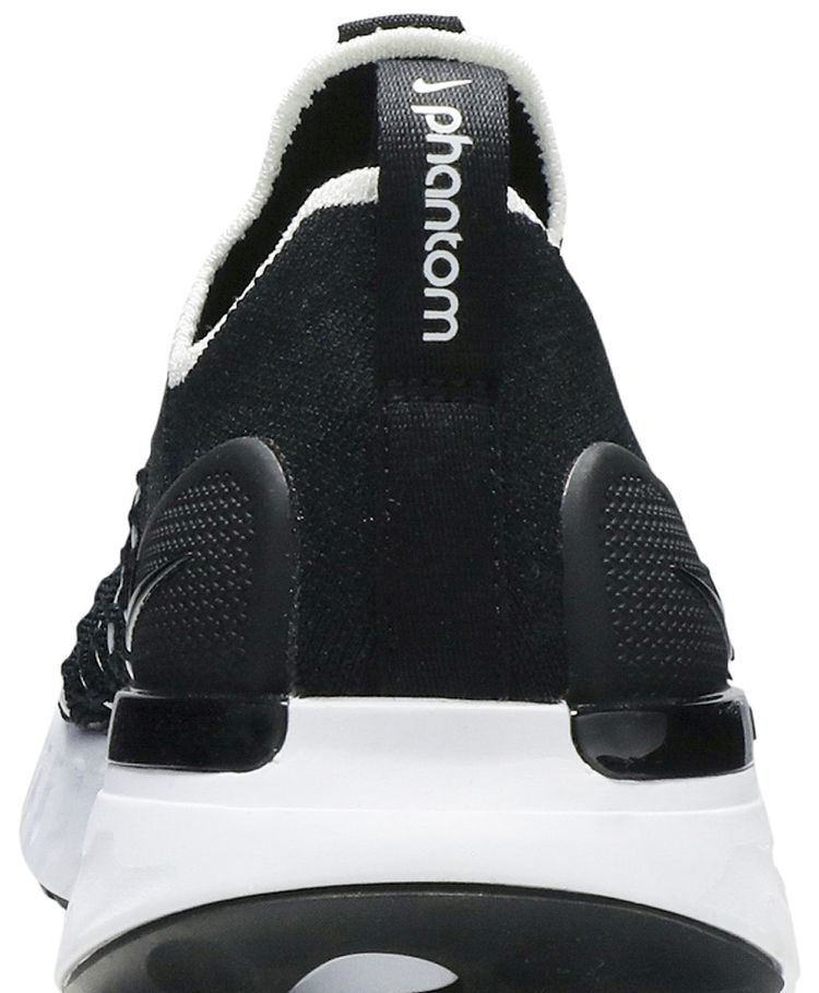 Nike Wmns React Phantom Run Flyknit 2 Black White