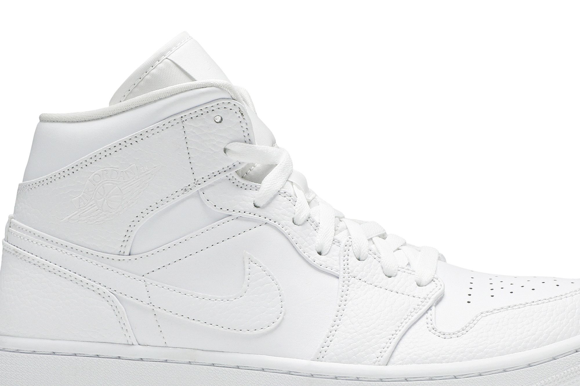 Buy Air Jordan 1 Mid Triple White 2020 554724 130 GOAT