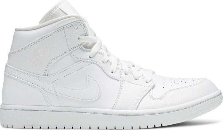 garlic On the ground Scully Air Jordan 1 Mid 'Triple White' | GOAT