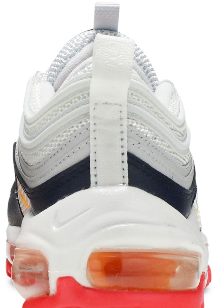 Nike Wmns Air Max 97 Platinum Navy Orange