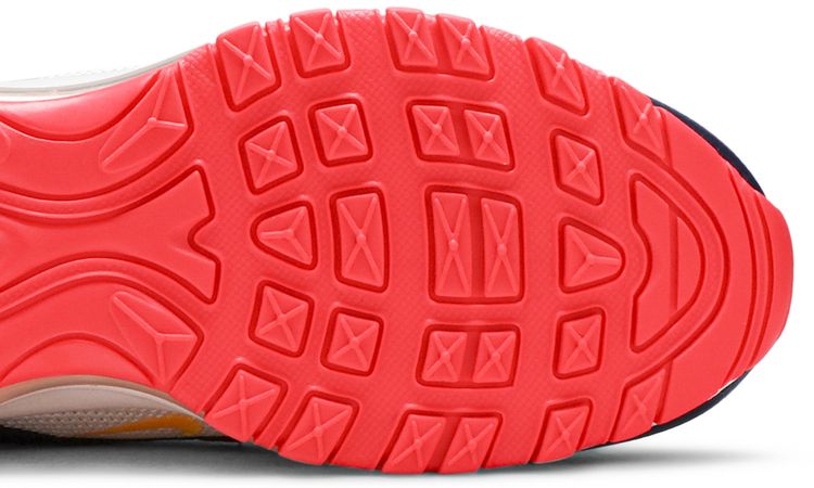 Nike Wmns Air Max 97 Platinum Navy Orange