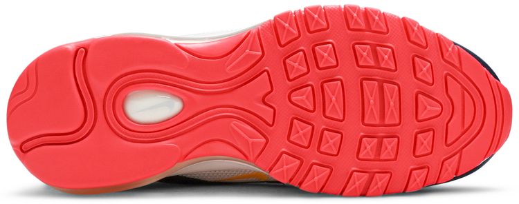 Nike Wmns Air Max 97 Platinum Navy Orange