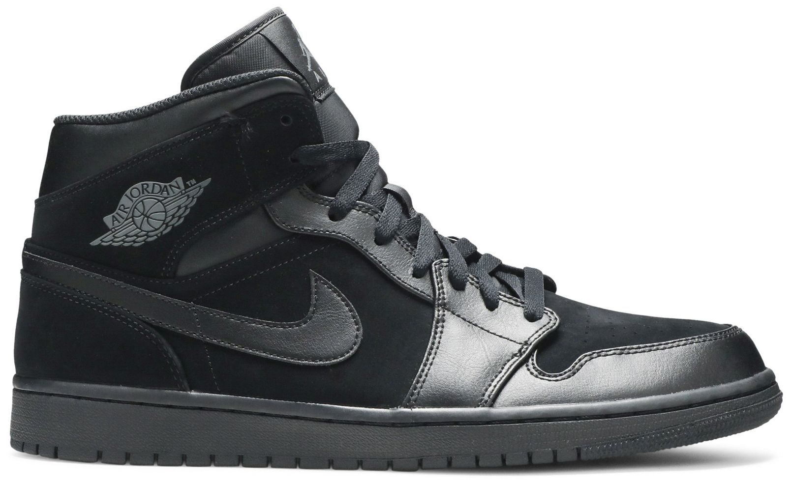 jordan 1 all black mid