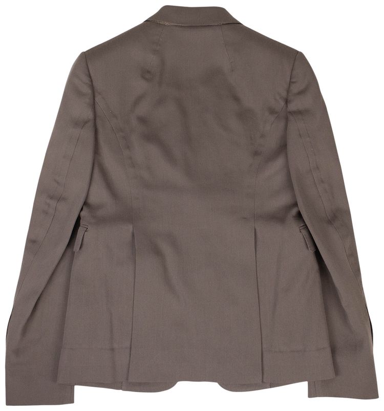 Rick Owens New Wool Giacca Blazer Dust