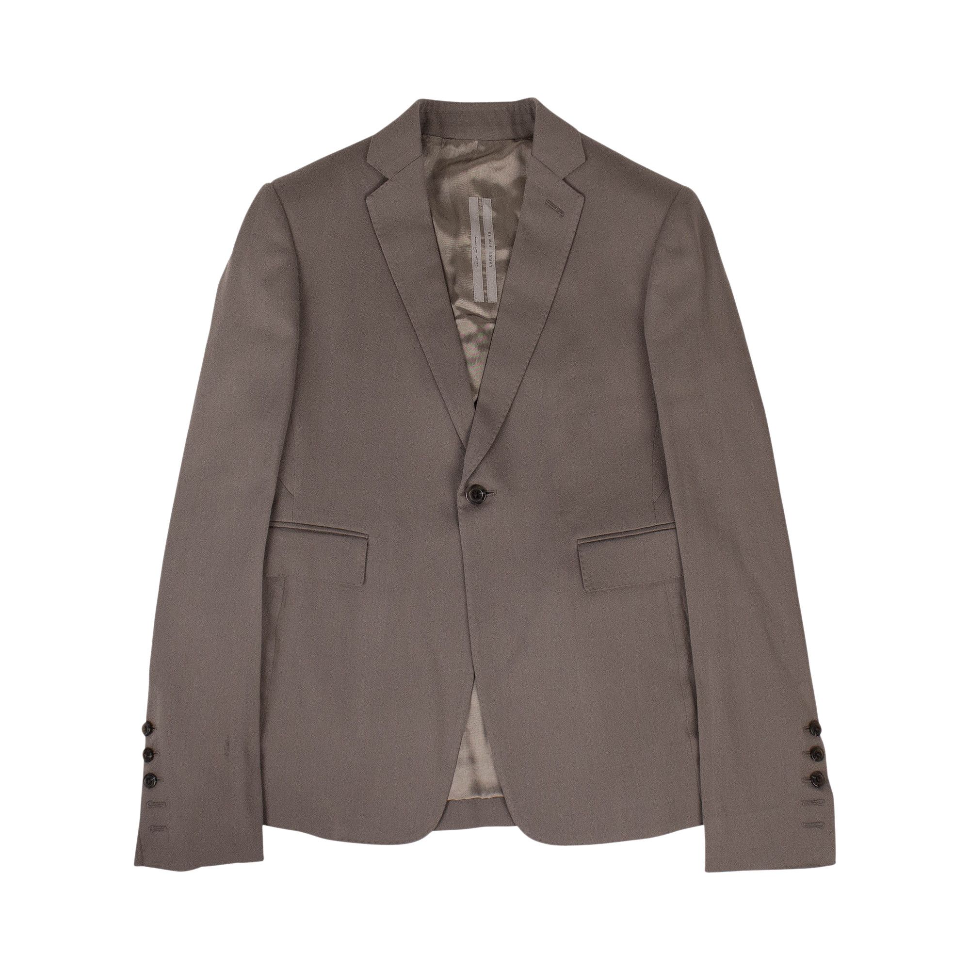 Buy Rick Owens New Wool Giacca Blazer 'Dust' - RU19F4737 WT 34 | GOAT