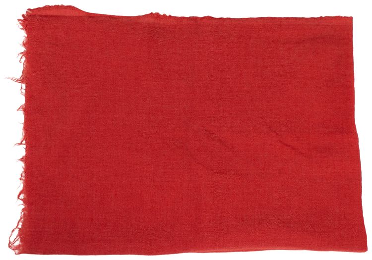 Rick Owens Wool Scarf Cardinal Red