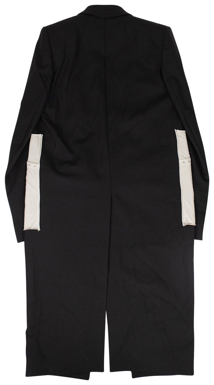Rick Owens Polyester Extreme Soft Coat BlackOyster