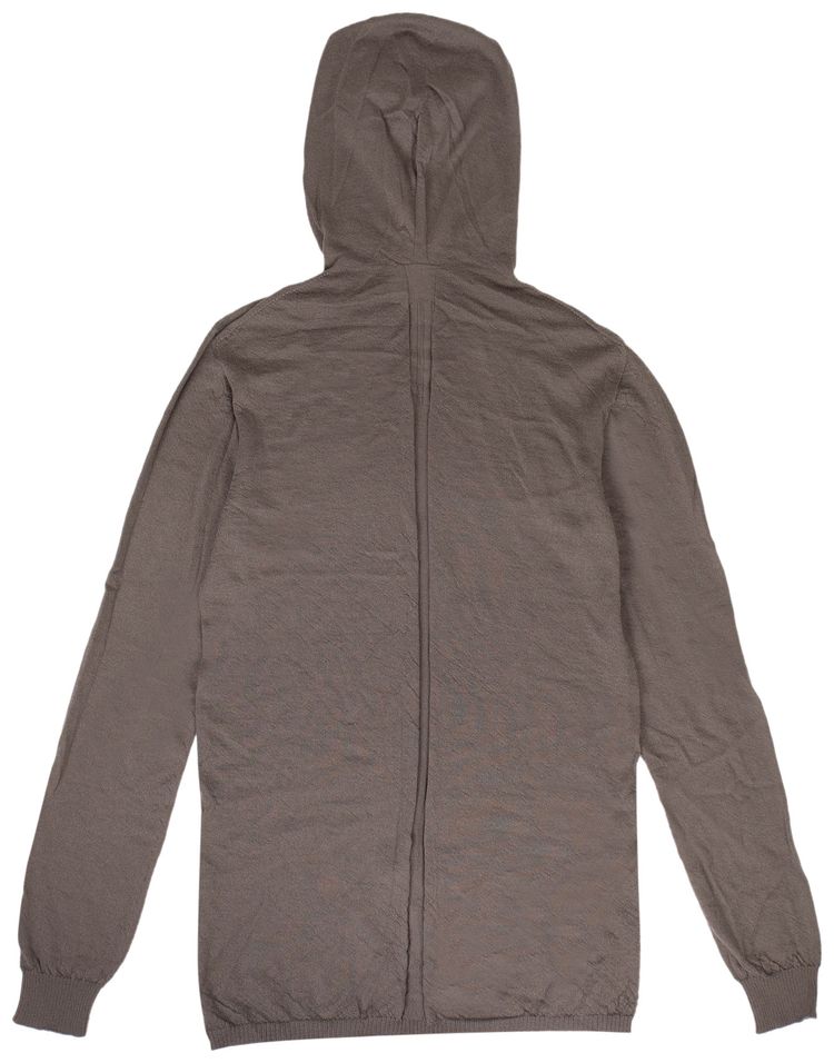 Rick Owens Cashmere Hooded Sweater Dust Gray