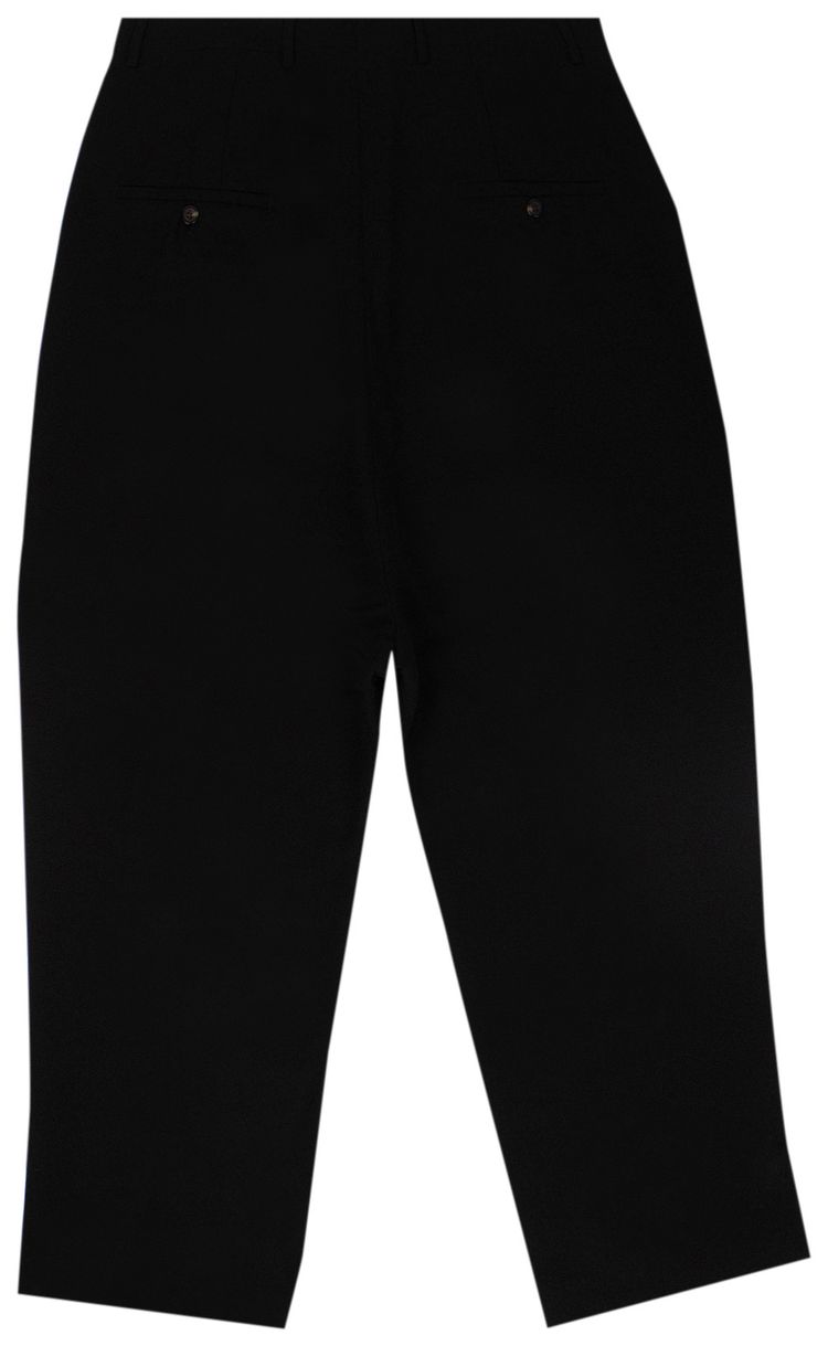Rick Owens New Wool Pantaloni Karloff Pants Black