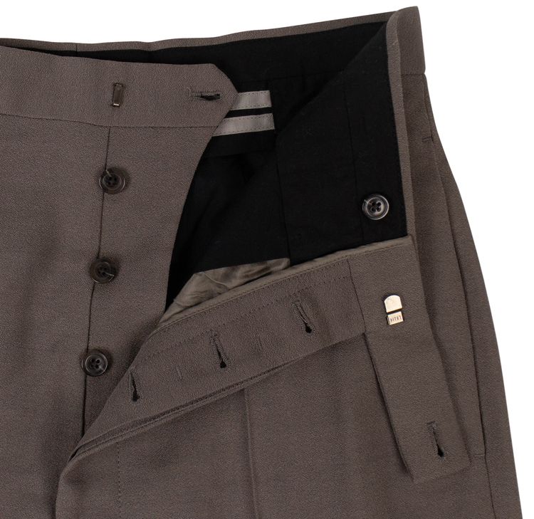 Rick Owens New Wool Karloff Long Pants Dust