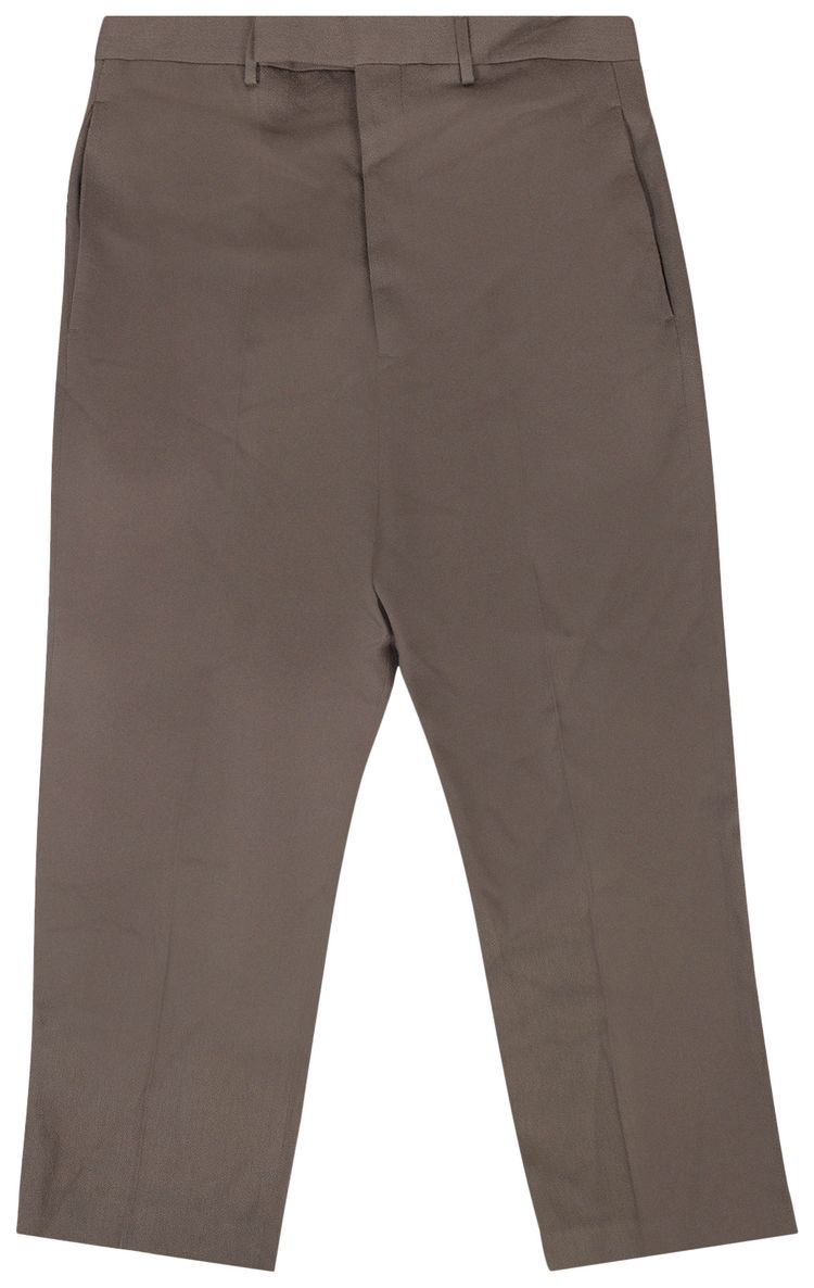 Rick Owens New Wool Cropped Astaires Pants Dust