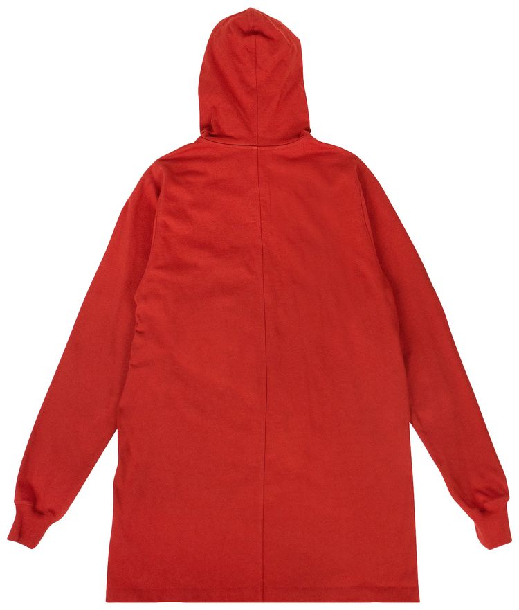 Rick Owens Knit Hooded Sweater Cardinal Red