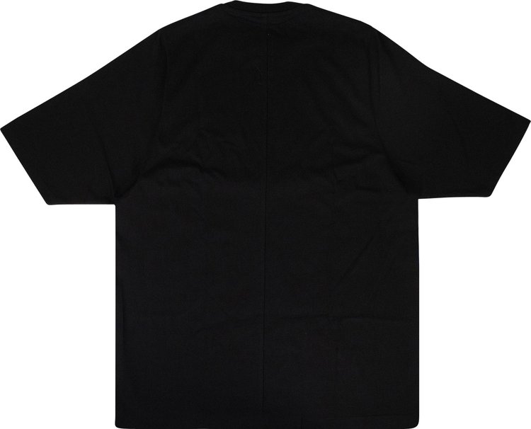 Rick Owens Knit Oversize Long Short Sleeve T Shirt Black