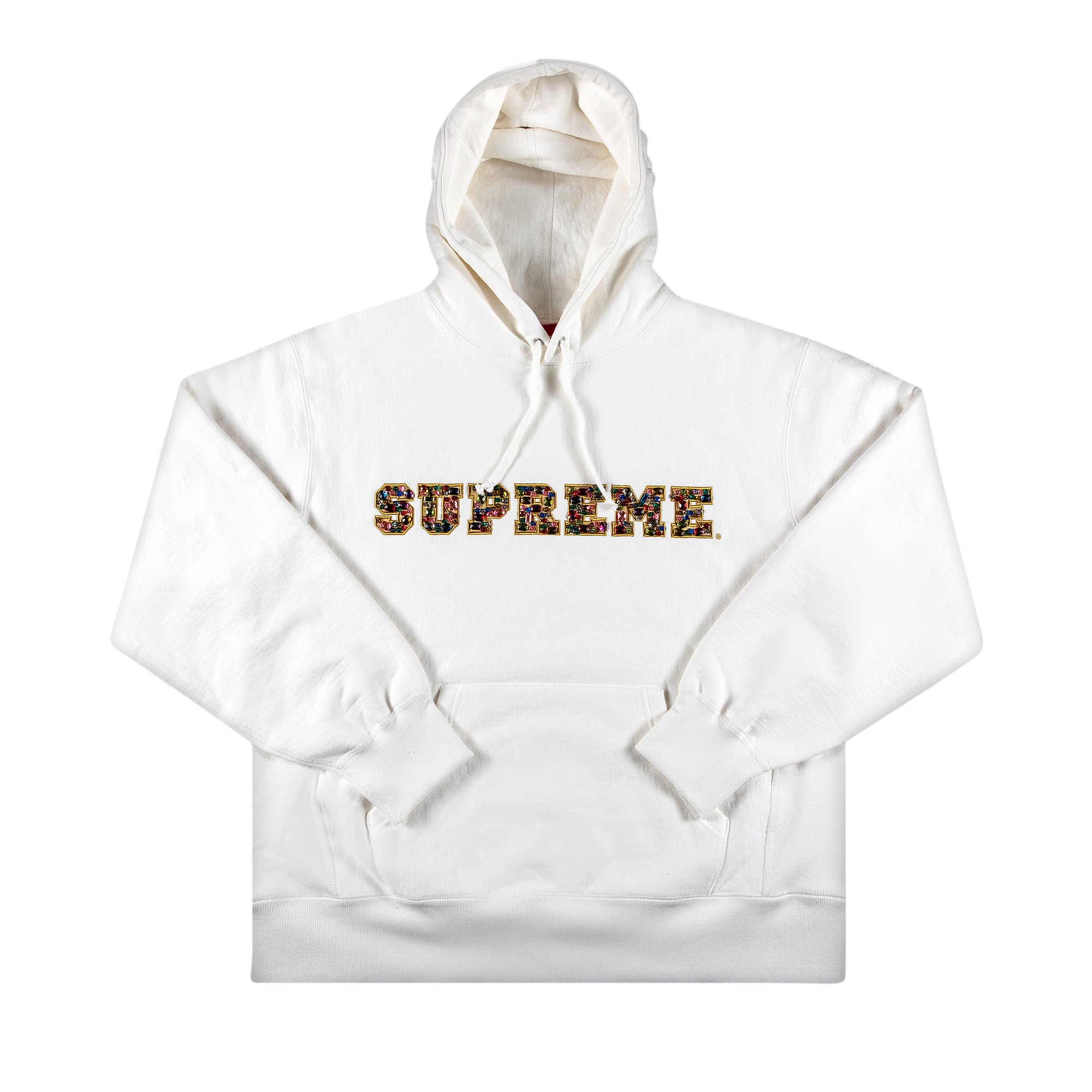 Supreme Jewels Hooded Sweatshirt 'White'