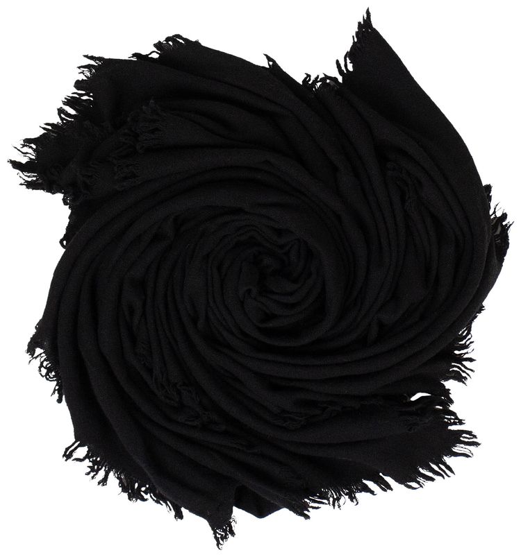 Rick Owens Cashmere Scarf Black