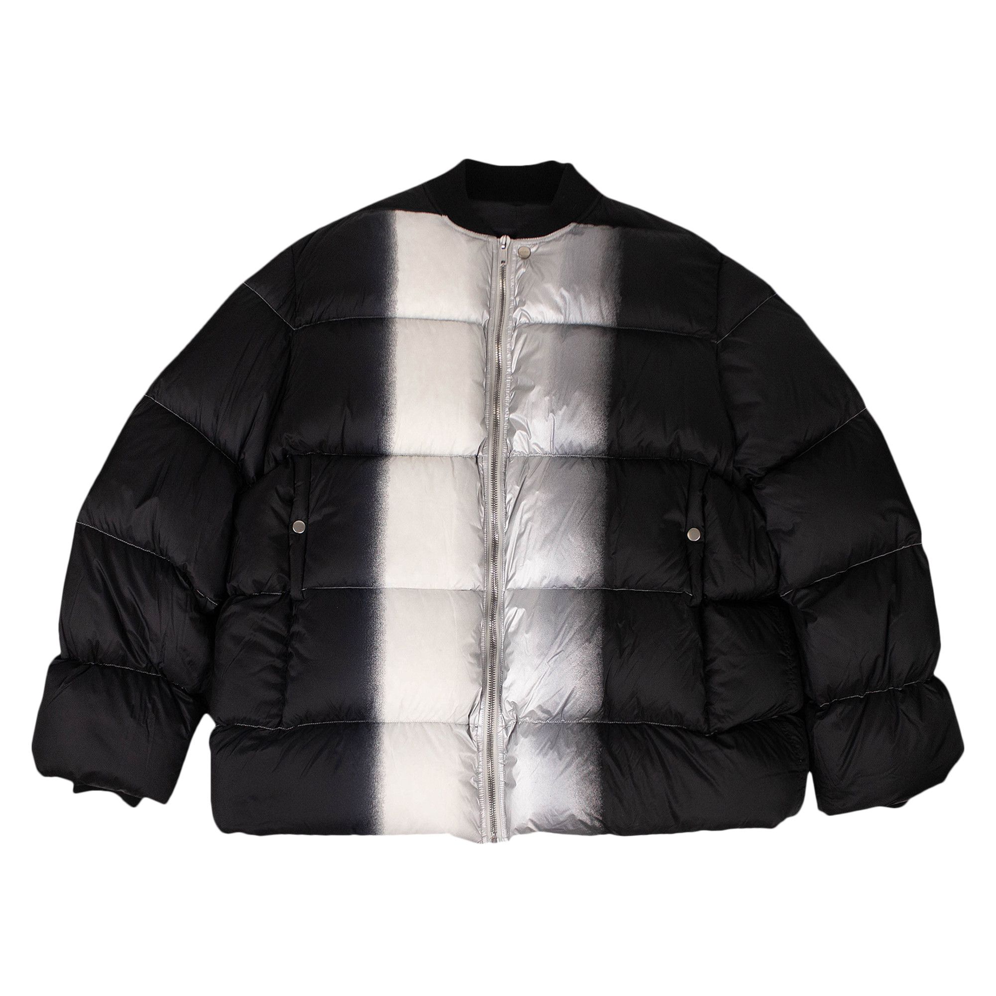 Buy Rick Owens Flight Oversize Puffer Jacket 'Black/Silver