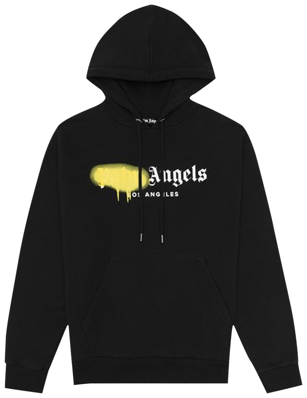 Palm angels los angeles sprayed hoodie clearance