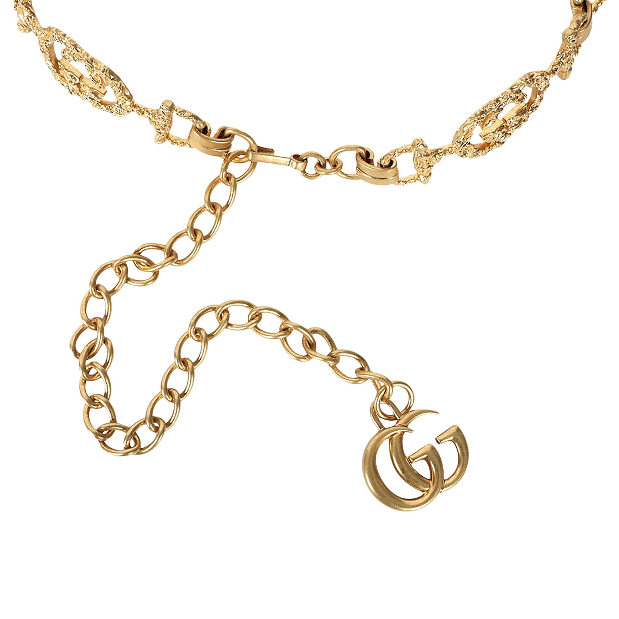 Buy Gucci Horsebit Chain Belt 'Gold' - 616269 J160T 8925 | GOAT