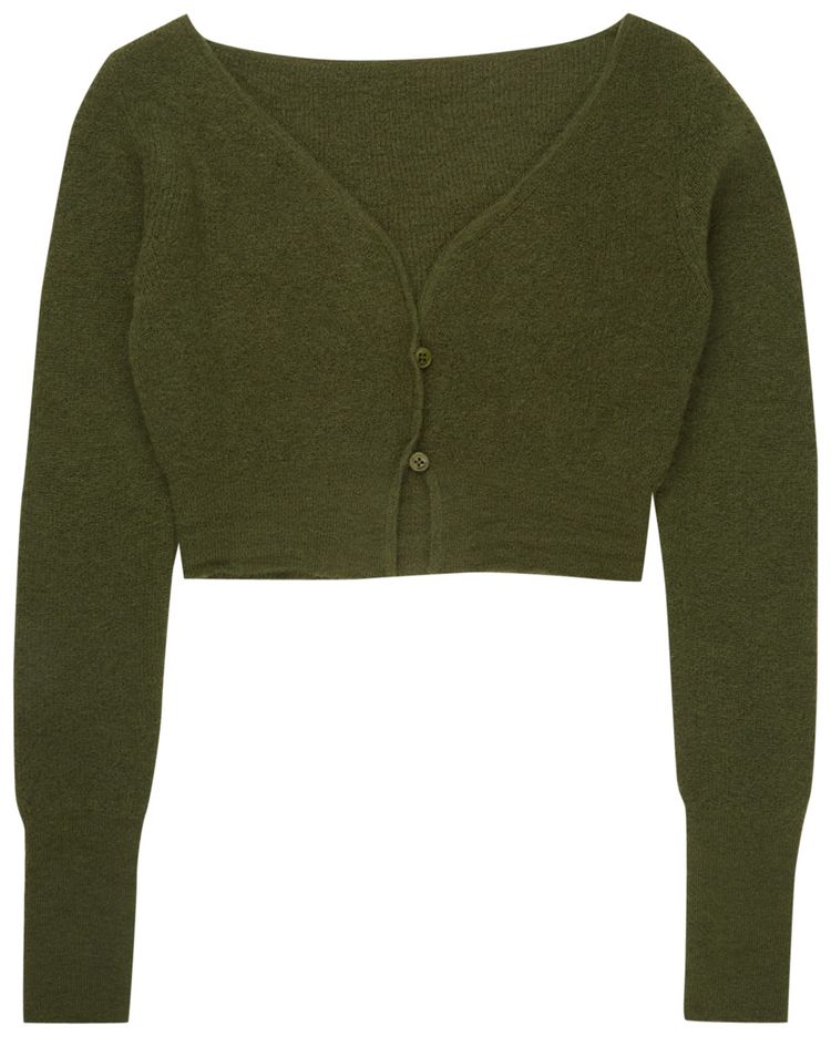 Jacquemus Le Cardigan Alzou Khaki