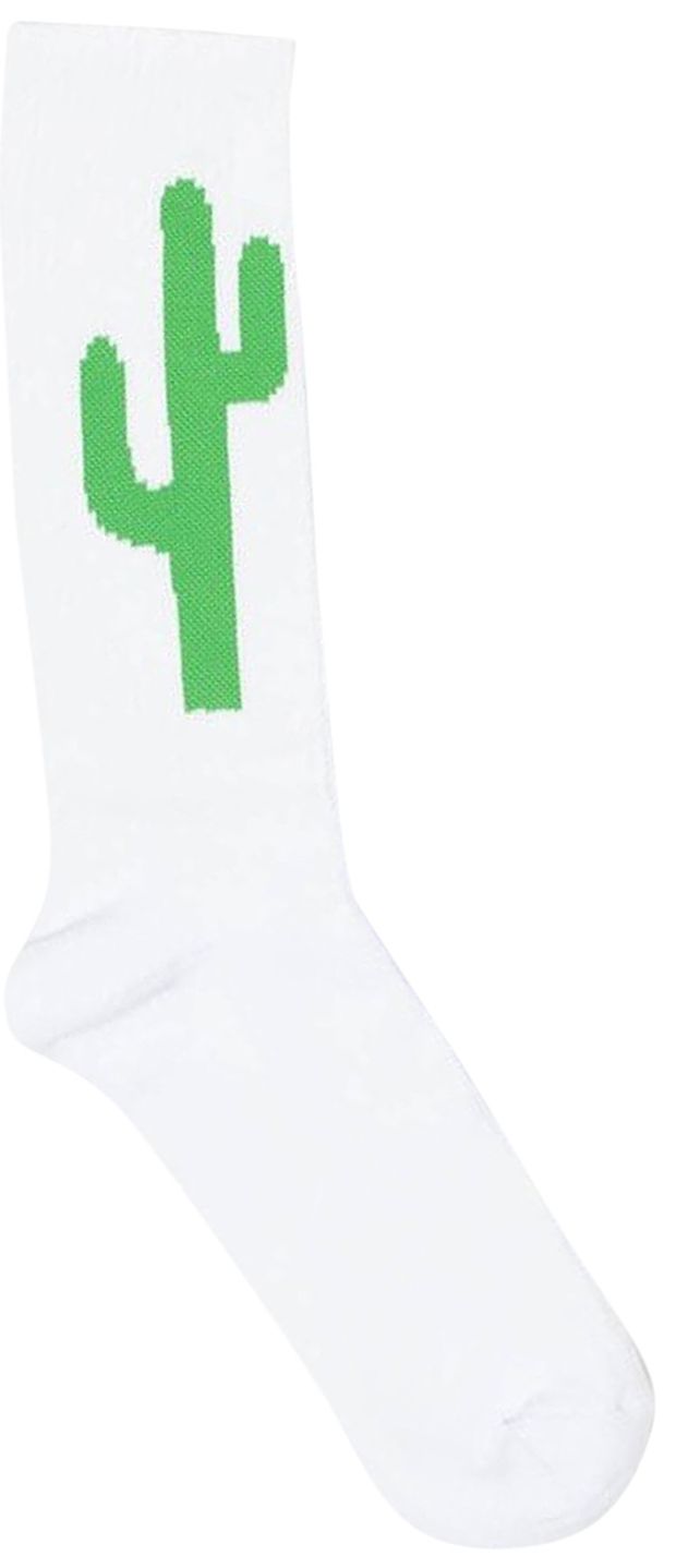 Palm Angels Cactus Socks Green