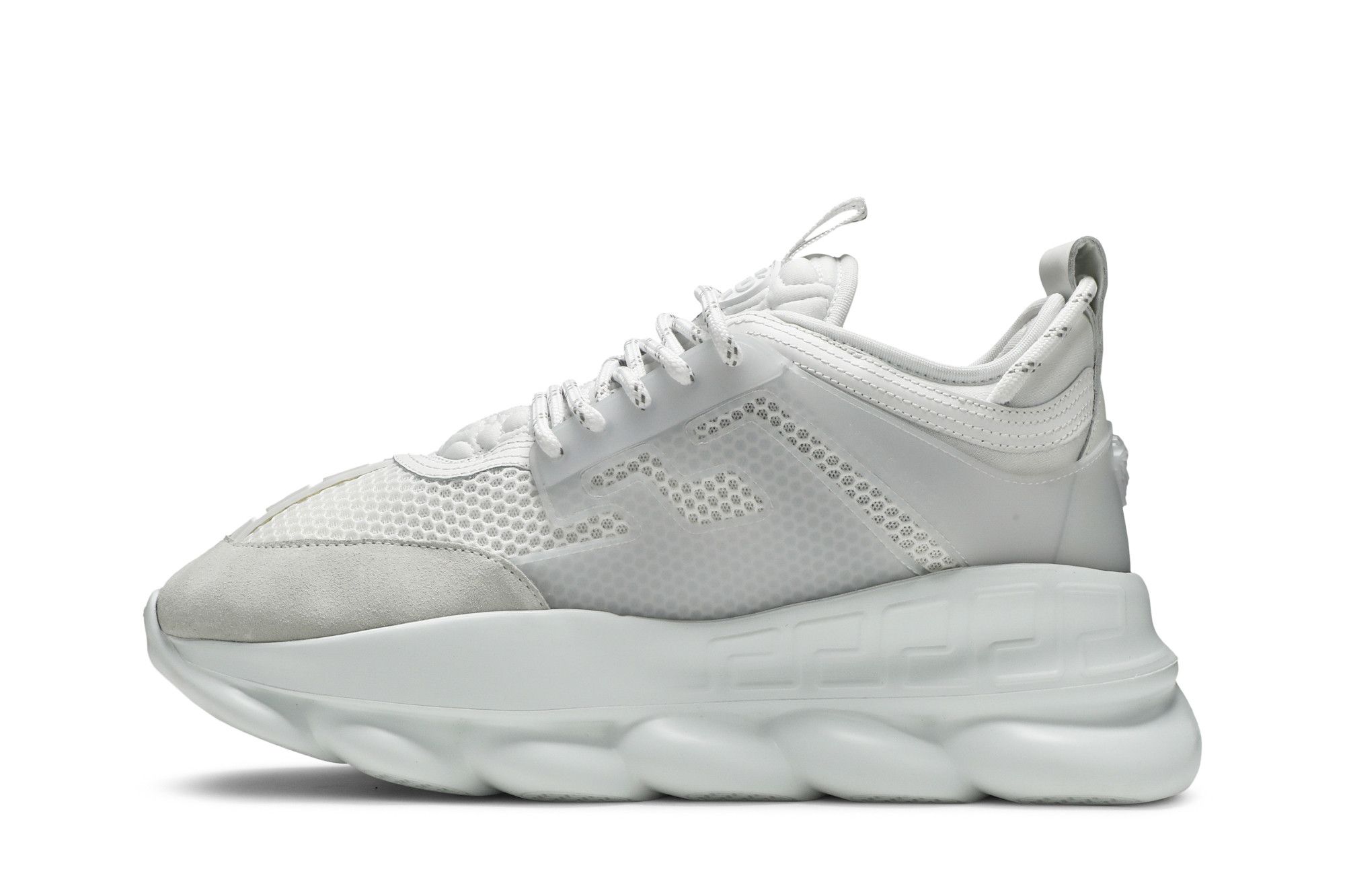 Versace all white sneakers online