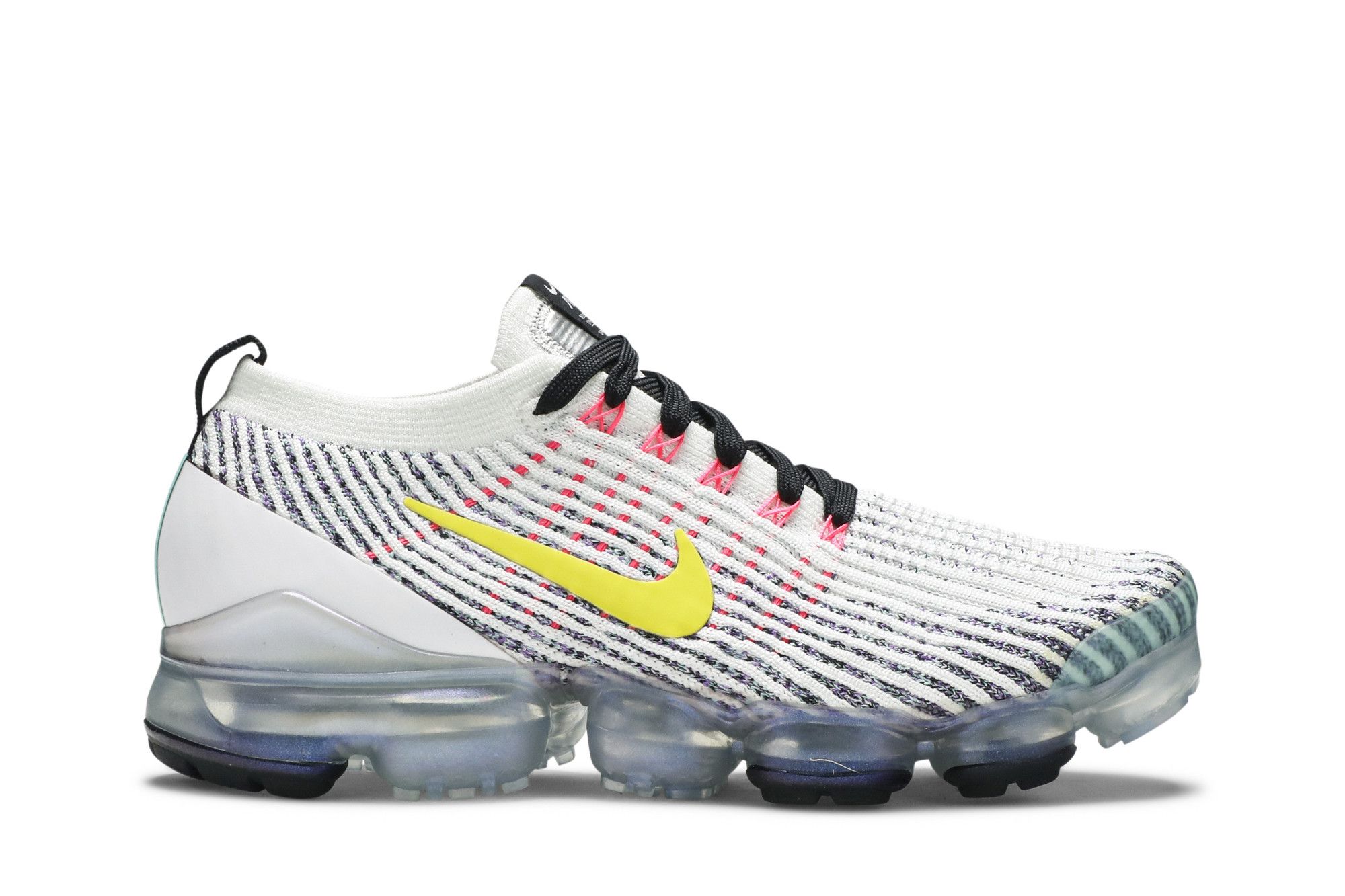 vapormax flyknit 3 white dynamic yellow