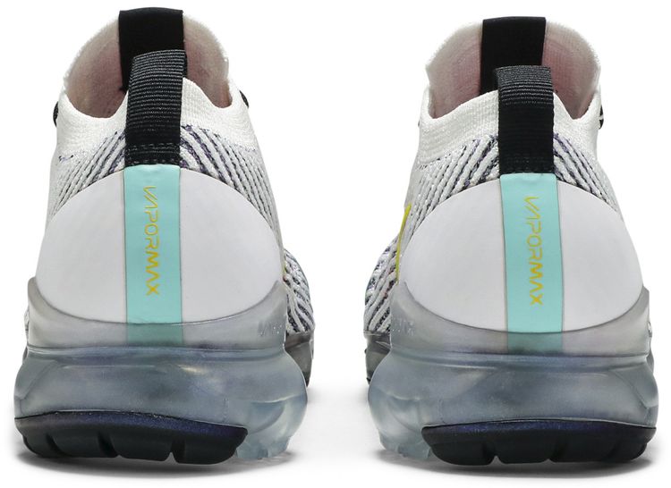Nike Air VaporMax Flyknit 3 White Dynamic Yellow