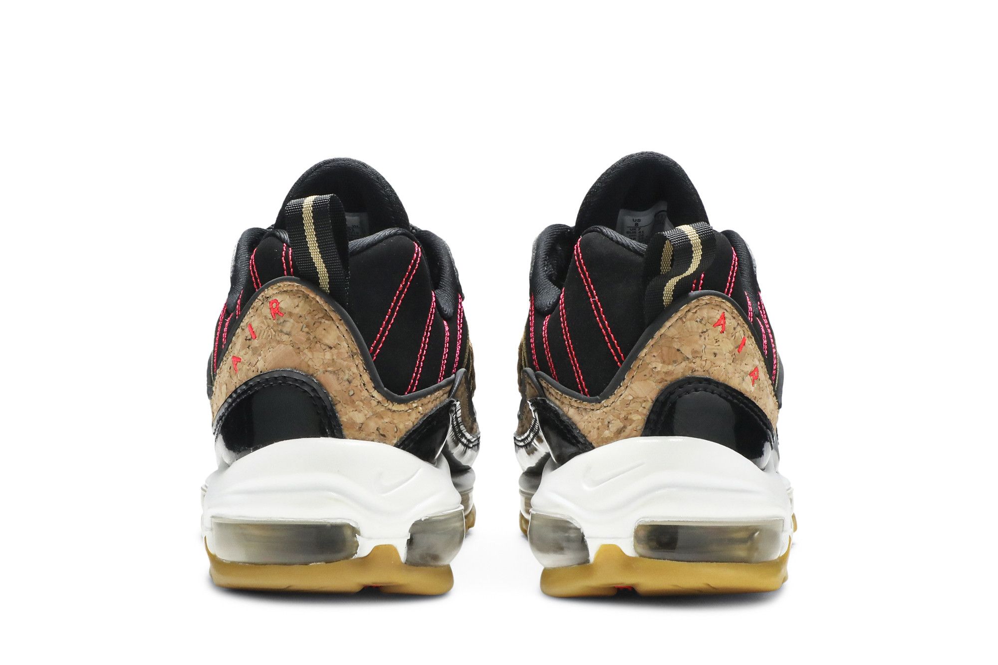 black and gold air max 98