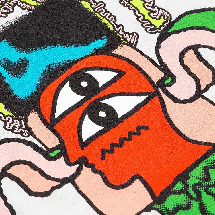 Brain Dead Gooey Long Sleeve Tee Cement