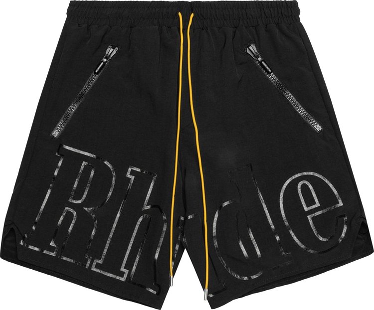 Rhude Logo Shorts 'Black'