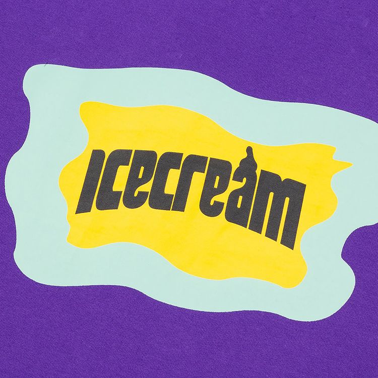 Icecream Flag Tee Heliotrope