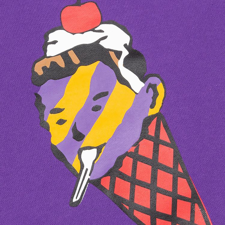 Icecream Cherry On Top Hoodie Heliotrope