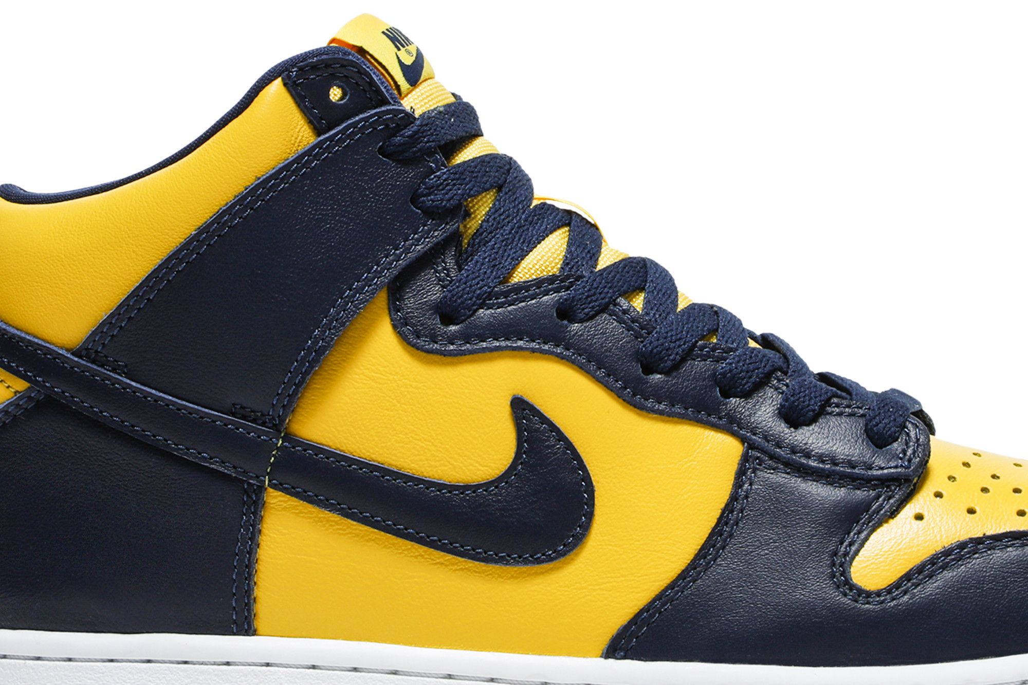 Nike dunk high sp michigan hot sale