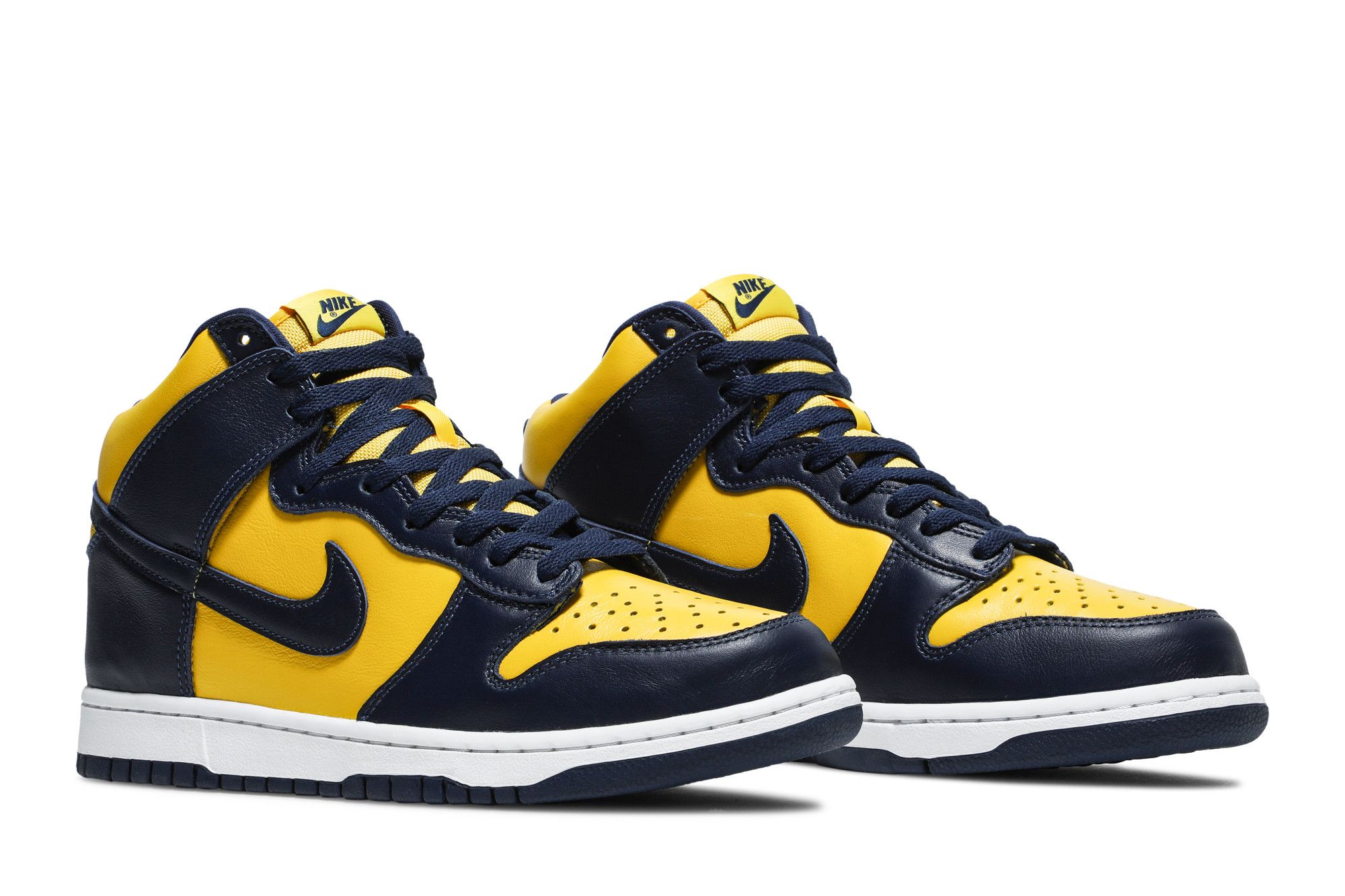 スニーカー NIKE Dunk High SP Retro Michigan (2020) AW 20 Buy Dunk High SP 'Michigan' 2020 - CZ8149 700 | GOAT