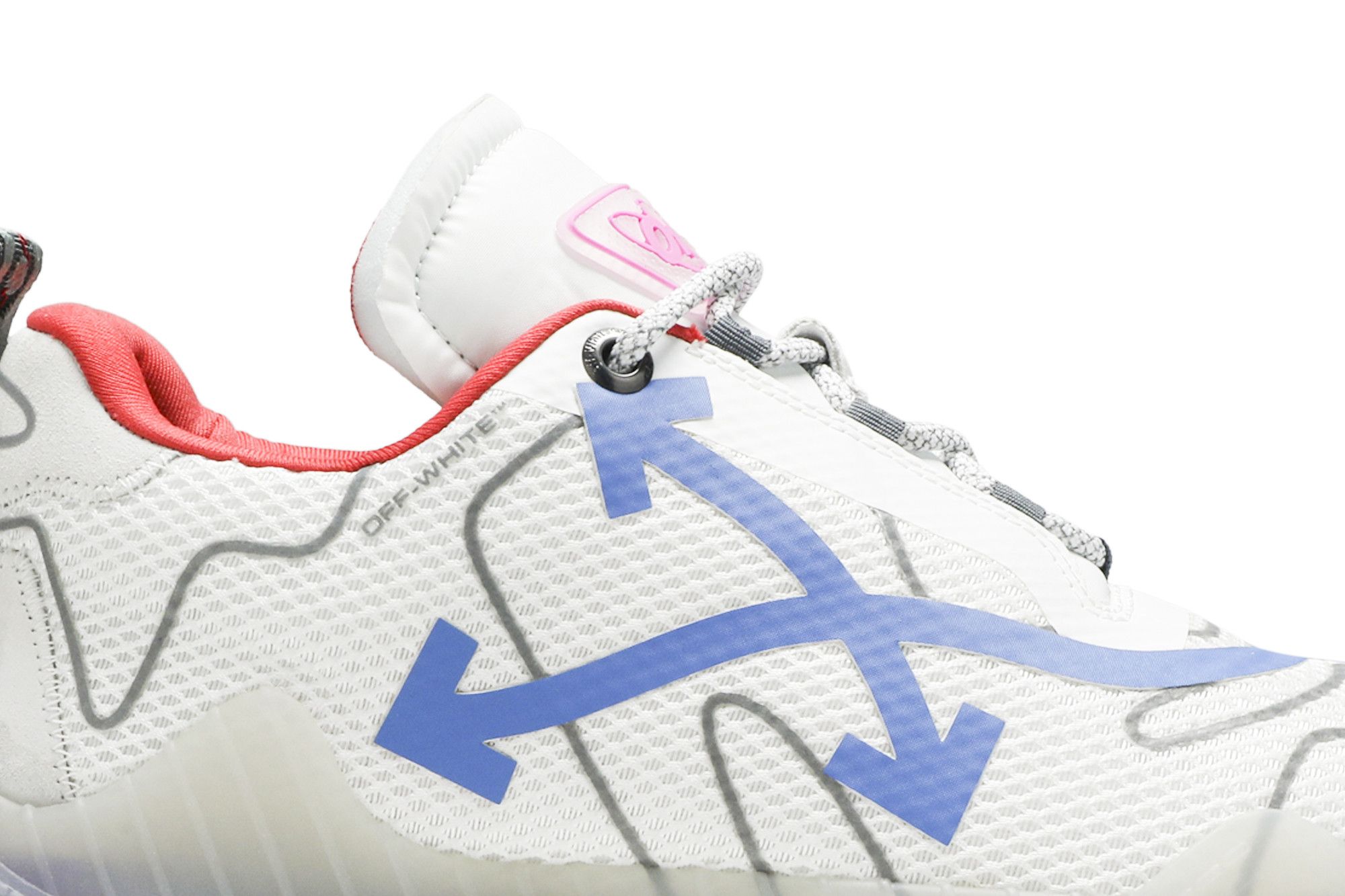 Off white transparent shoes cheap