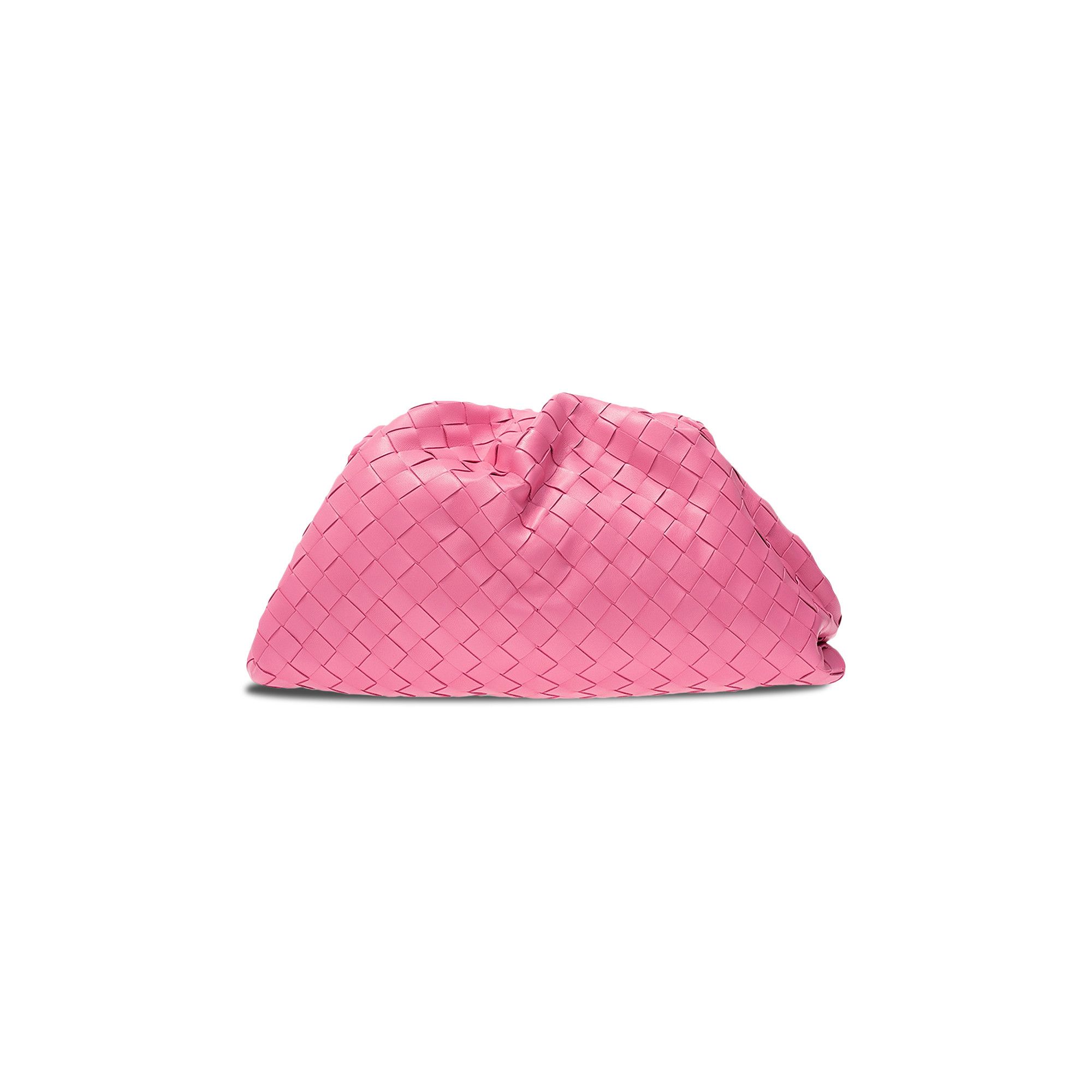 Buy Bottega Veneta The Pouch Soft Oversize Clutch In Woven Leather