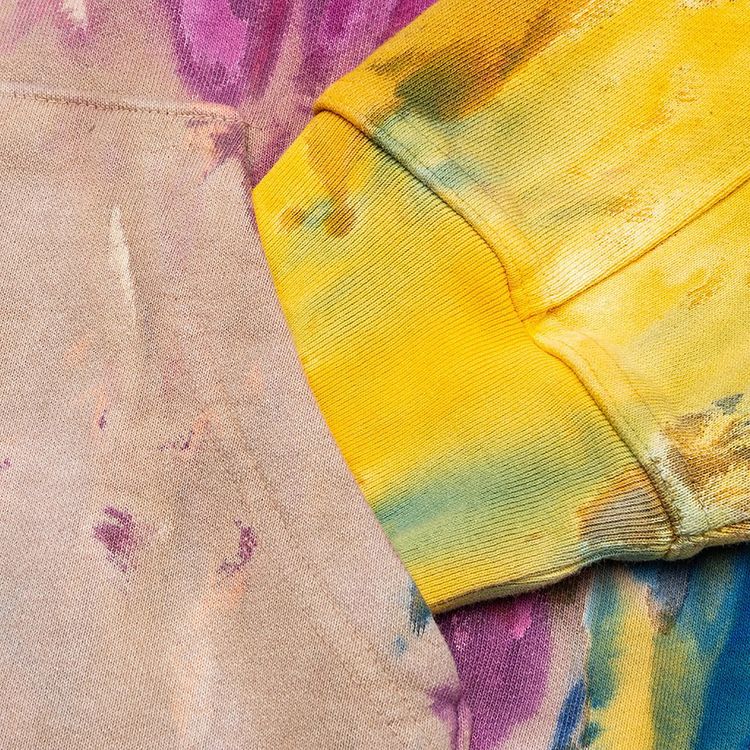 Brain Dead Reflective Logo Head PVC Beach Short Tie Dye