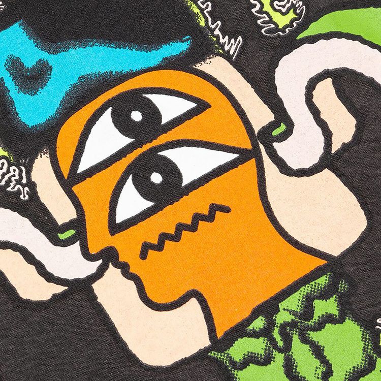 Brain Dead Gooey Long Sleeve Tee Black