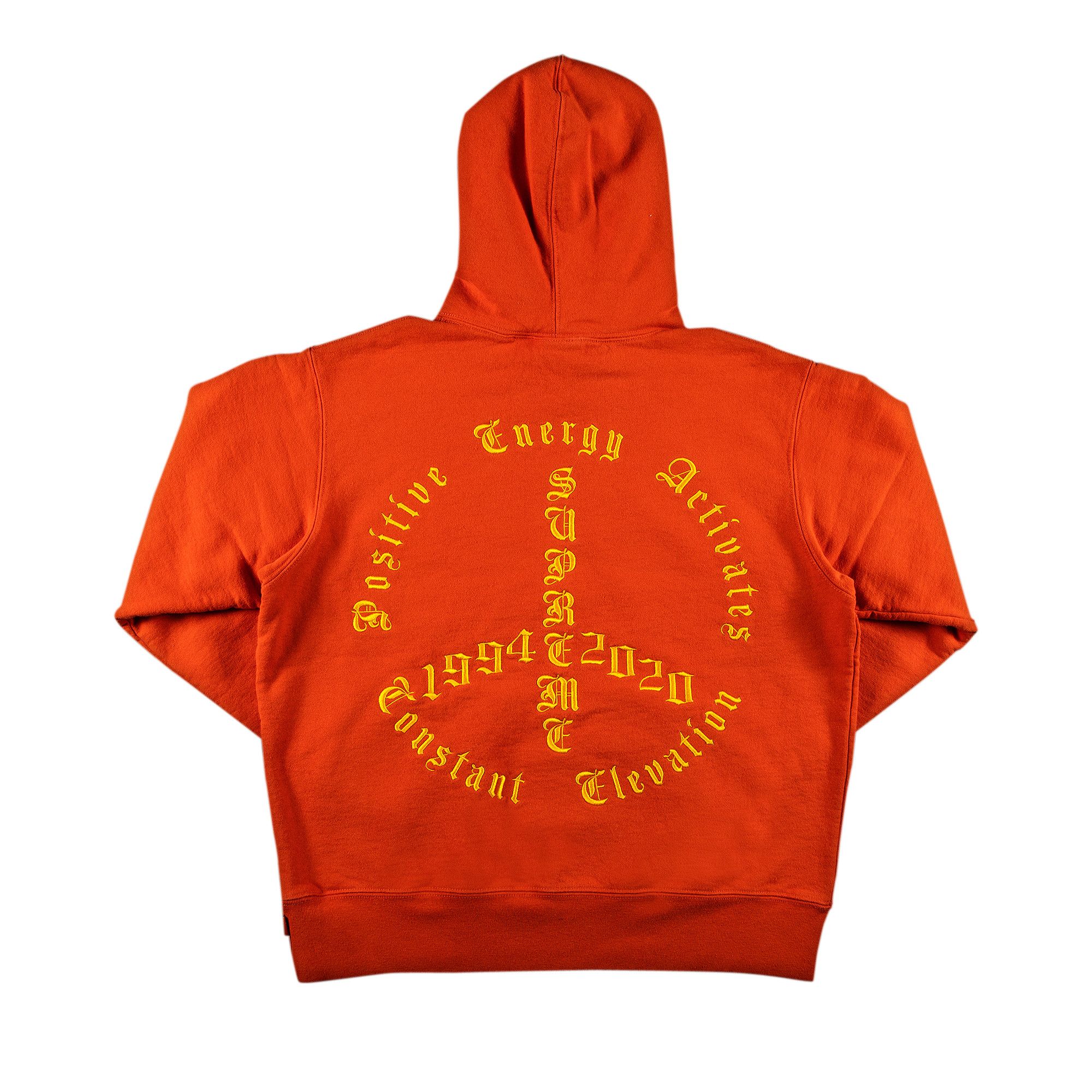 Supreme piping hooded sweatshirt discount