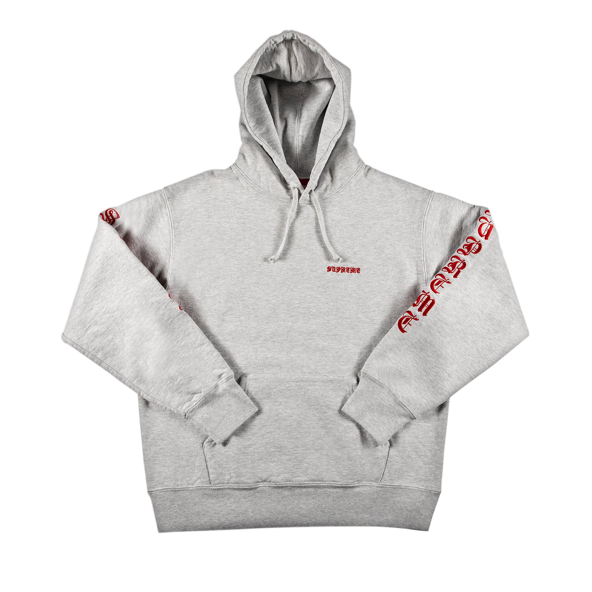 Supreme Peace Hooded Sweatshirt 'Ash Grey'