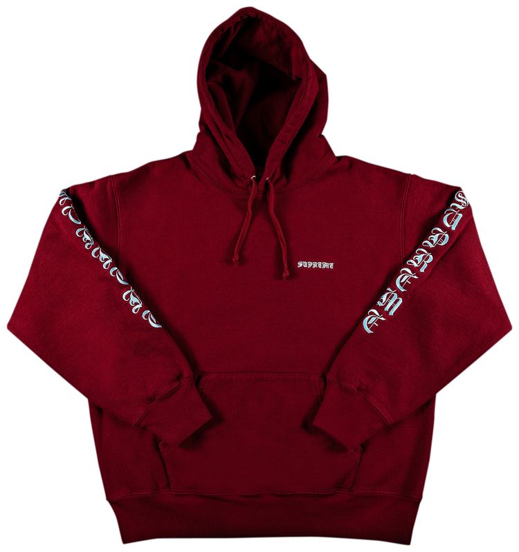 Supreme Peace Hooded Sweatshirt Cardinal